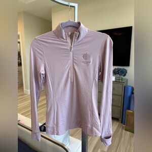 Greyson Trump Jupiter Women's Golf Corsette 1/4 Zip Rose Pink Colored Size Small